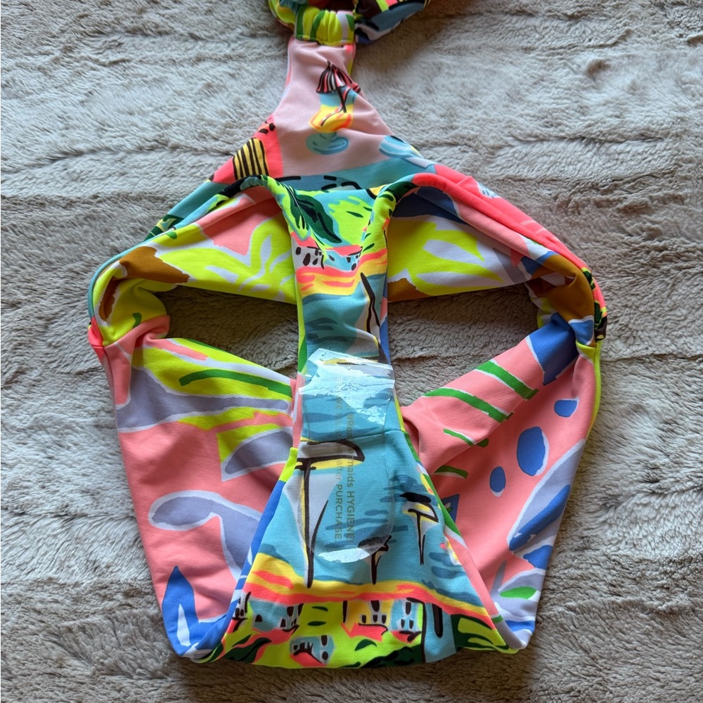 NEW🌸MAAJI Selvatik Mimi Reversible Trikini Cheeky Cut One Piece Swimsuit Size S - Picture 9 of 15